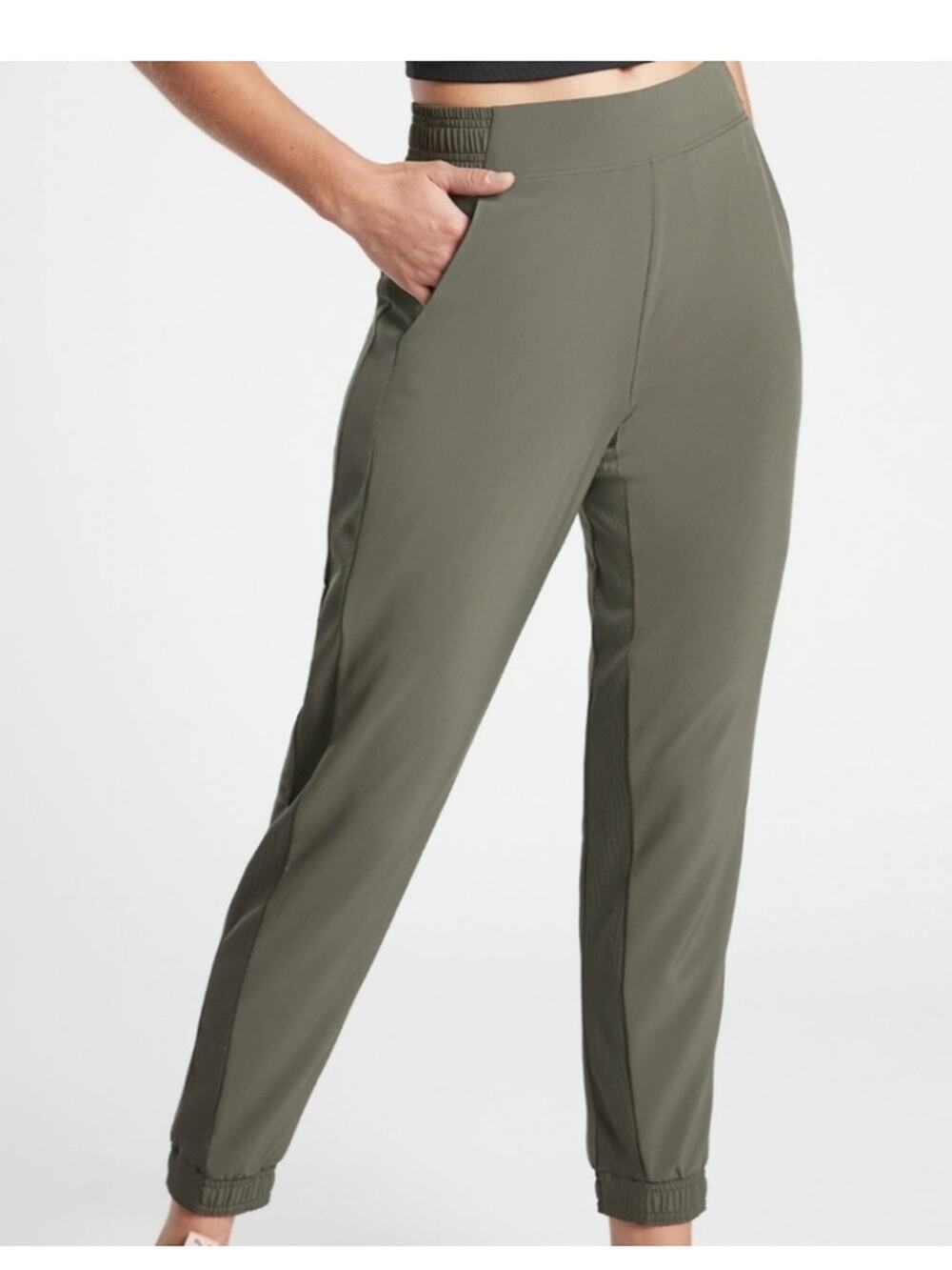 Athleta Brooklyn Jogger Green Size 6
